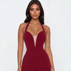NWT Fashion Nova "Felicity" Halter Jumpsuit